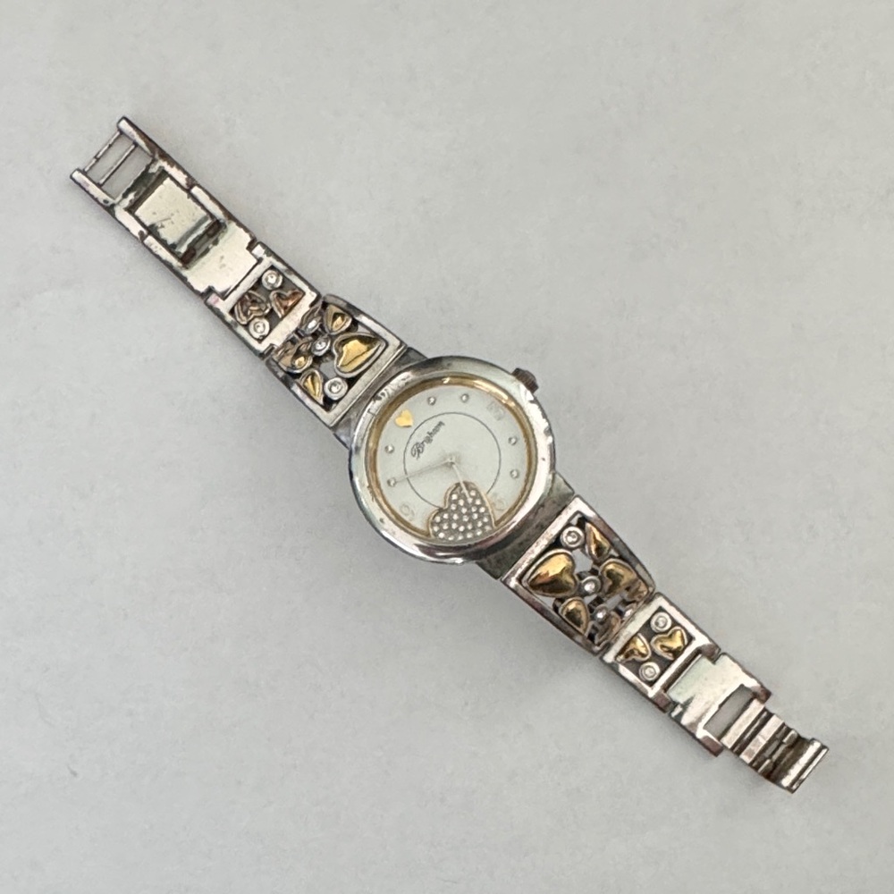 Brighton; Silver and Gold Tone Watch